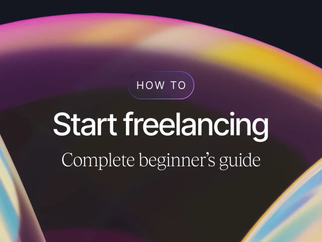 How to Start Freelancing